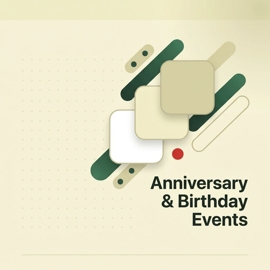 Anniversary & Birthday Events
