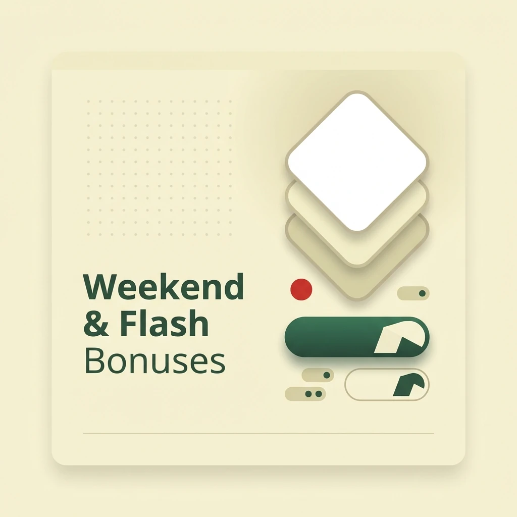 Weekend & Flash Bonuses